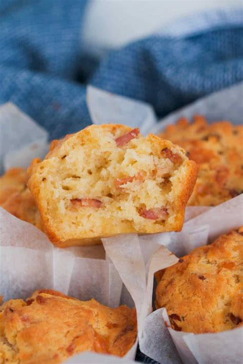 Bacon & Cheese Muffins - Bake Play Smile