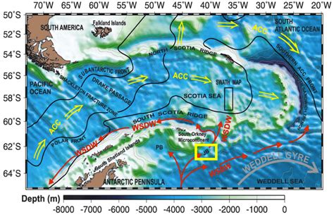 Unraveling Antarctic Ice Sheet Dynamics Viewed though a Marine Depth Transect near the South ...