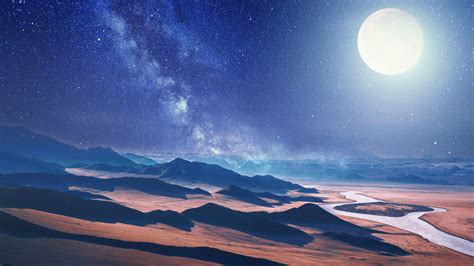 Desert Night 4K Wallpapers - Top Free Desert Night 4K Backgrounds ...