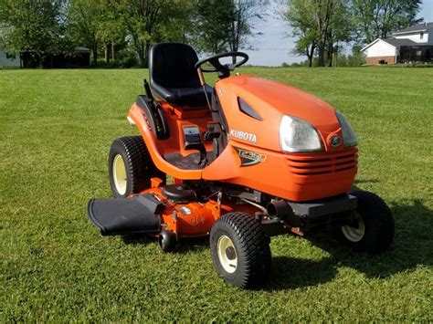 Kubota T2380 riding lawn mower 48 inch mower deck - RonMowers