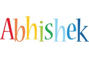 Abhishek Logo | Name Logo Generator - Smoothie, Summer, Birthday, Kiddo, Colors Style