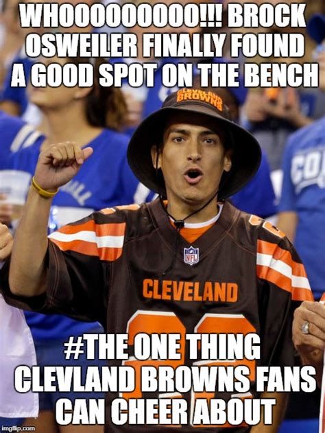 the one thing browns fans can cheer about - Imgflip