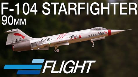 Freewing F-104 Starfighter 90mm EDF Jet - Motion RC Flight - YouTube