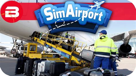 SIM AIRPORT Gameplay - BAGGAGE HANDLING SYSTEM Lets Play SIMAIRPORT ...