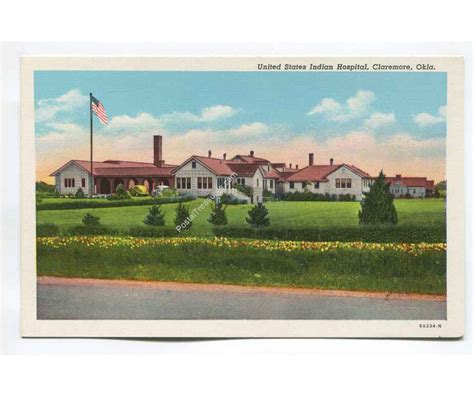 United States Indian Hospital Claremore Oklahoma vintage ...