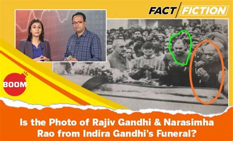 Fact Vs Fiction: Old Photo Of Rajiv Gandhi & Narasimha Rao Fuels ...