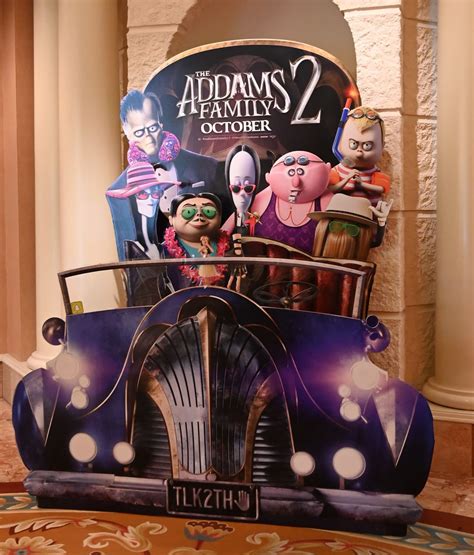 The Addams Family 2 New Standee Released for CinemaCon