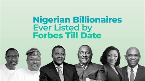 Nigerian Billionaires Ever Listed by Forbes Till Date - Thrill NG