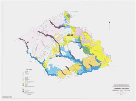 Burleson County Texas Map - Cities And Towns Map