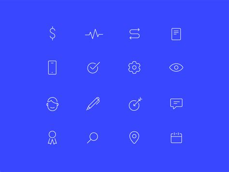 Simple Line Icons by Eli Miller on Dribbble