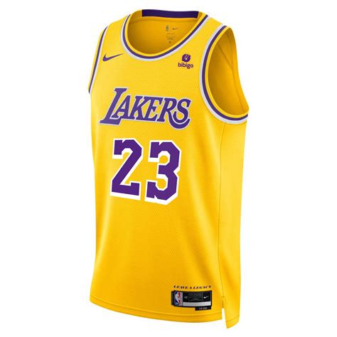 Los Angeles Lakers LeBron James #23 Icon Swingman Jersey – Lakers Store