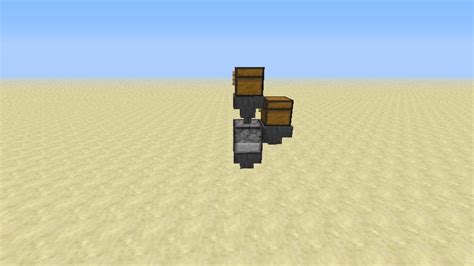 Compact Minecraft oven 2x2x4 Semi-Automated Minecraft Map