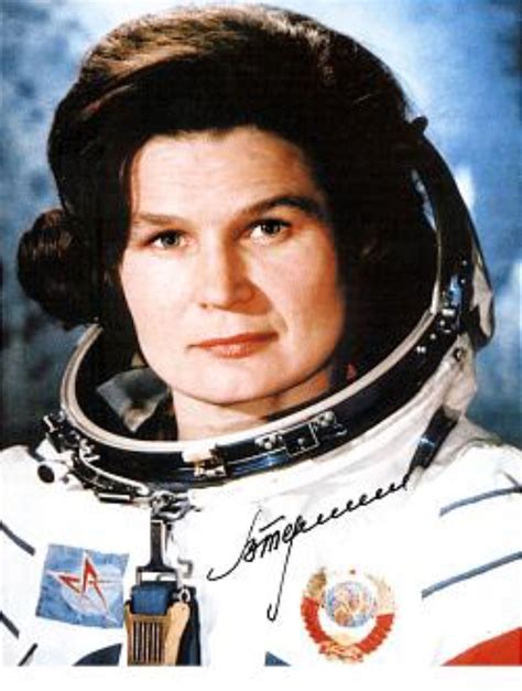 Valentina Tereshkova (B.1937) Valentina Vladimirovna Tereshkova is a retired Russian cosmonaut ...