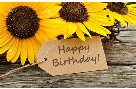 Pin by Dettie on Happy Birthday | Happy birthday sunflower, Happy ...