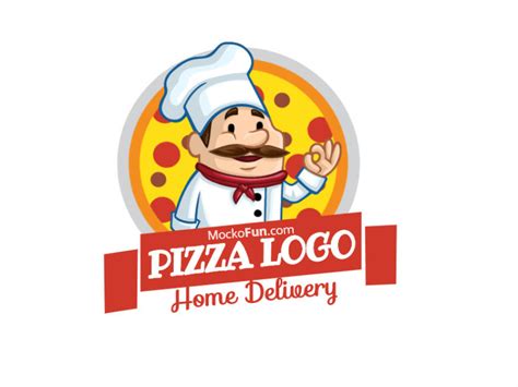 Pizza Logo - MockoFUN