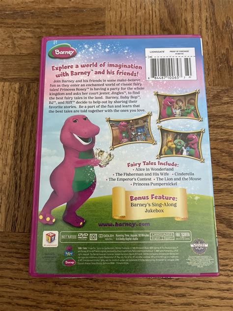 Barney Once Upon A Dino Tale DVD 884487100657 | eBay