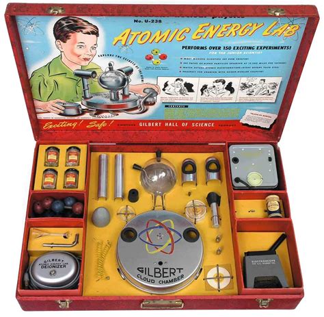 The Gilbert U-238 Atomic Energy Lab Kit for Kids that Came with Actual ...