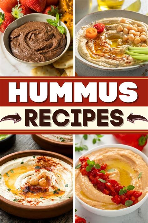 20 Homemade Hummus Recipes You'll Love - Insanely Good