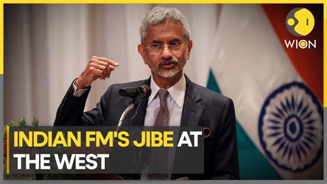 Indian Foreign Minister S. Jaishankar reacts as West comments on Rahul ...