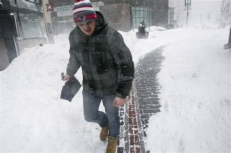 Record snowfall buries Boston | The Straits Times