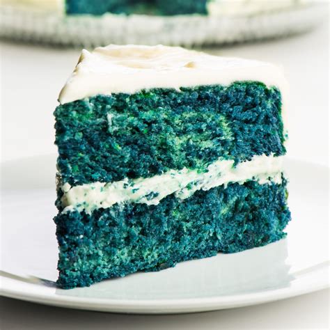 Blue Velvet Cake Recipe (All Natural Food Coloring) - Namely Marly