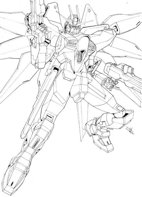 Strike Freedom Gundam repost by Riza23 on DeviantArt