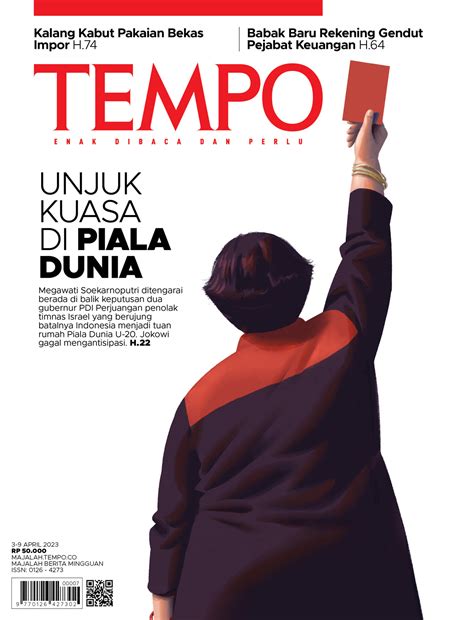 Edisi : Minggu, 2 April 2023 | majalah.tempo.co