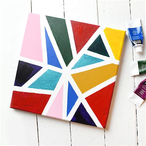 How to Make Creative Tape Painting Art | Create. Play. Travel.