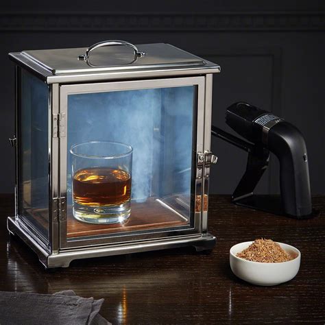 The Smoke Box Deluxe Drink Smoker System | Wine aerator, Whiskey gifts, Aerator