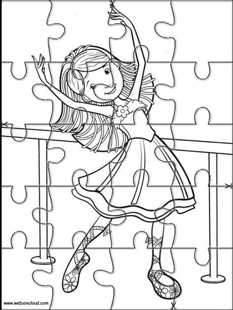 Printable jigsaw puzzles to cut out for kids Groovy Girls 40 Coloring ...