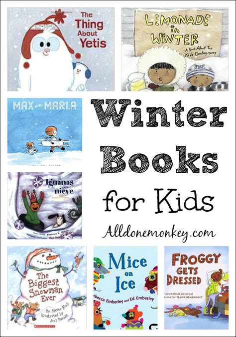 Winter Books for Kids - All Done Monkey