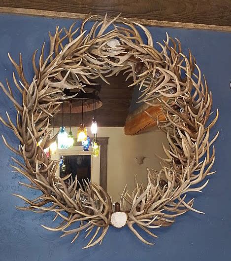 Antler Mirror - Montana Antler Works