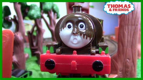 PERCY'S CHOCOLATE CRUNCH|Thomas and Friends Plarail Shocked Face Percy ...