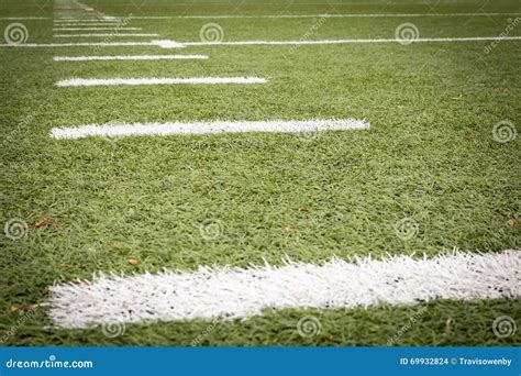 Football Field markings stock photo. Image of horizontal - 69932824