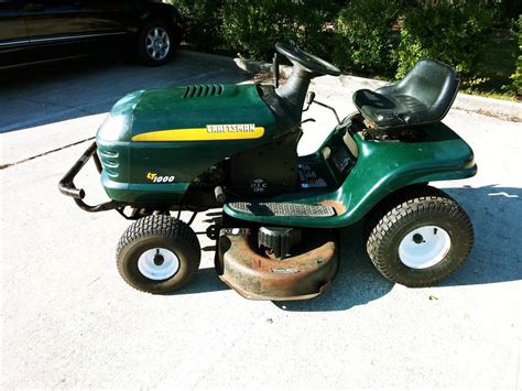 42" Craftsman LT1000 Riding Lawn Mower for Sale - RonMowers