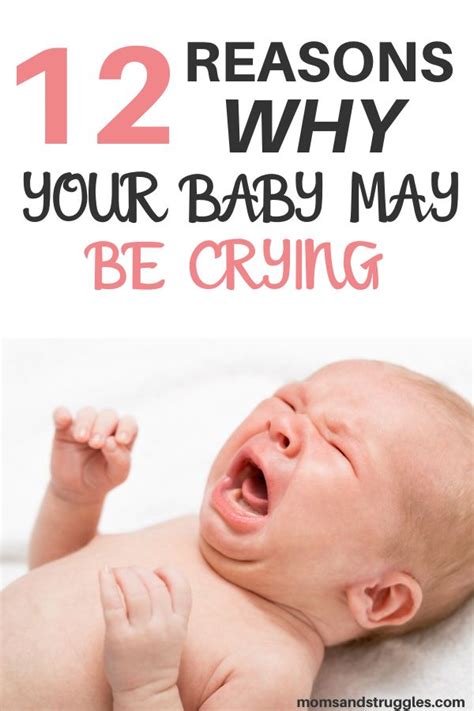 12 Reasons Why Babies Cry And How To Soothe Them • Moms And Struggles ...