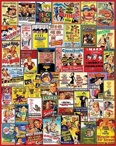 Comedy Movie Posters Jigsaw Puzzle | PuzzleWarehouse.com