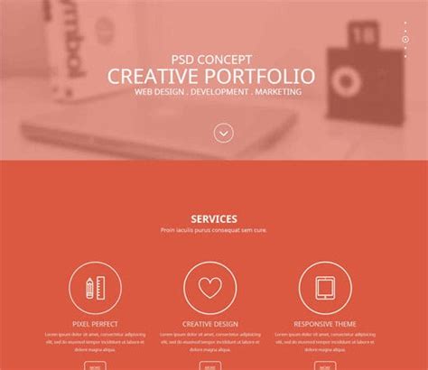 Creativo a Corporate portfolio Flat Responsive web template by w3layouts