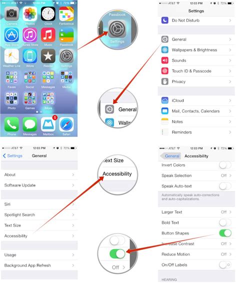 How to enable button shapes for visual accessibility on iPhone and iPad | iMore