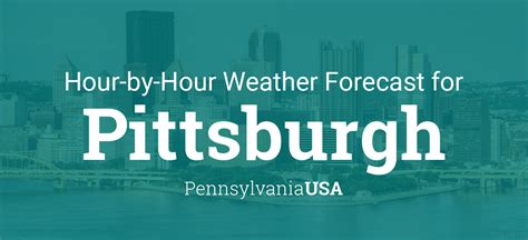 Hourly forecast for Pittsburgh, Pennsylvania, USA