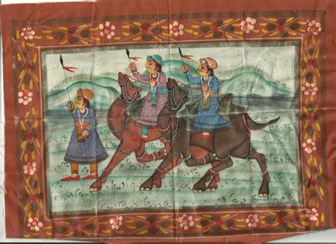 Heritage of India: Rajasthani Cloth Painting