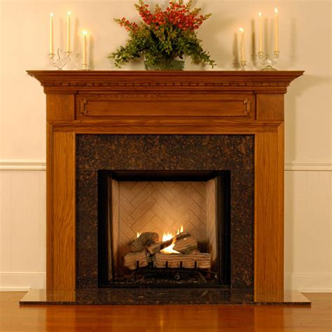 Wood Fireplace Mantel Surrounds | Hampton Fireplace Mantel | MantelCraft