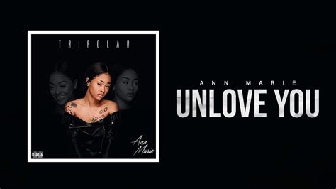 Ann Marie "Unlove You" (Official Audio) - YouTube