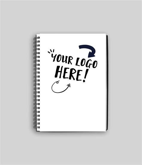 Custom Logo Notebook // Custom Notebook // Spiral Notebook // - Etsy