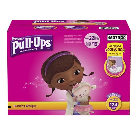 Huggies Pull Ups Training Pants For Girls Size 2T - 3T Total 124 Count ...