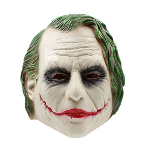 Joker Clown Mask Creepy Evil Scary Horror Halloween Party Masks Adult ...