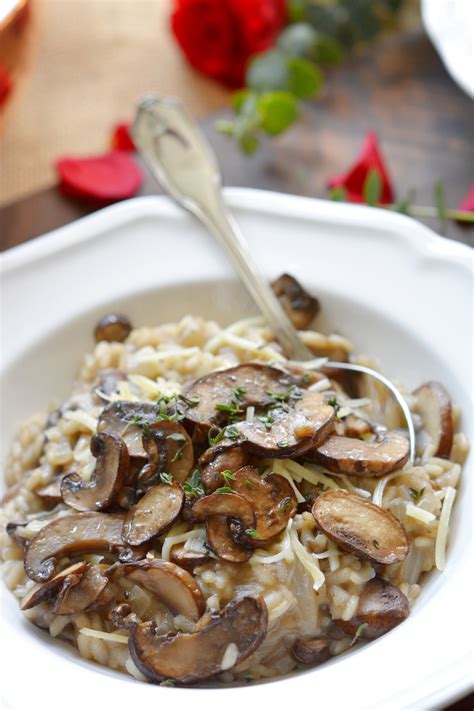 Black Truffle Mushroom Risotto - Sed Bona