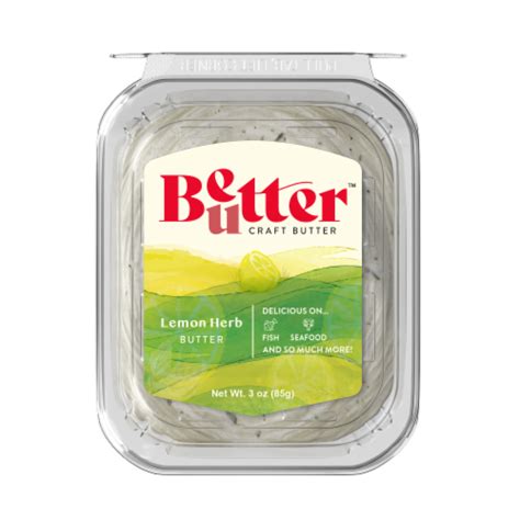 Better Butter Lemon and Herb Finishing Butter, 3 oz - Kroger