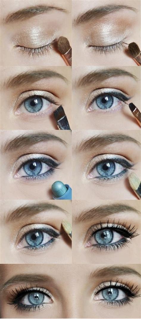 30+ Brilliant Makeup For Greenish Blue Eyes - wemakeupto.com