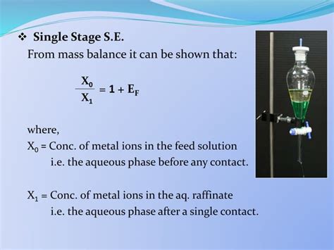 Solvent Extraction